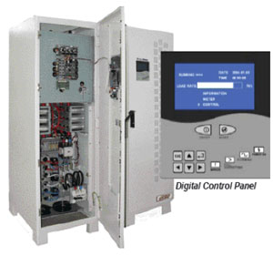 Active Harmonic Filter digital control panel image