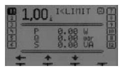 Power Factor Control Relay BLR-CM Measuring image